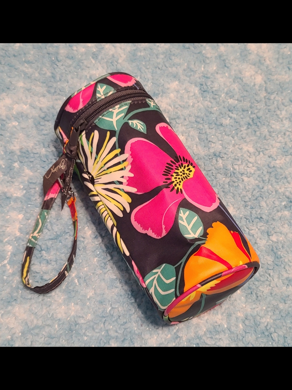Vera Bradley Insulated Baby Bottle Caddy, "Ziggy Zinnia Floral" Print